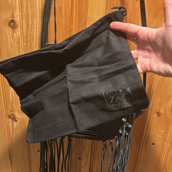 New ZAC POSEN Eartha iconic micro fringe bag - Picture 7 of 7